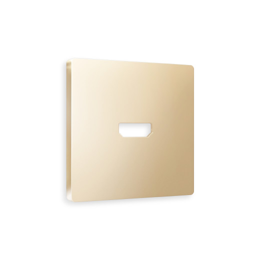 AP6140 Лицевая панель ALFA (Шампань) для HDMI розетки QUANT