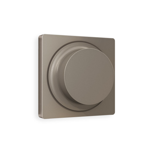 AP6355 Лицевая панель ALFA (Темная бронза матовый) для светорегулятора универсального QUANT