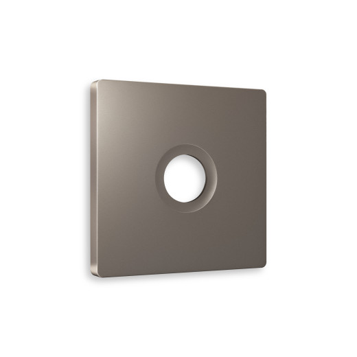 AP6430 Лицевая панель ALFA (Темная бронза матовый) для TV розетки QUANT