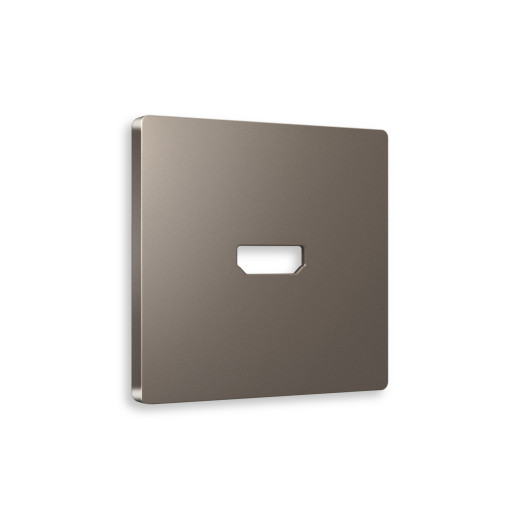 AP6440 Лицевая панель ALFA (Темная бронза матовый) для HDMI розетки QUANT