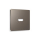 AP6440 Лицевая панель ALFA (Темная бронза матовый) для HDMI розетки QUANT