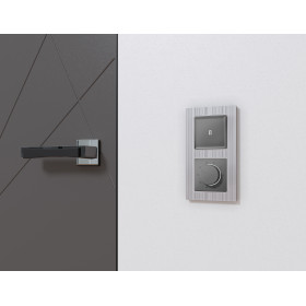 AP6557 Лицевая панель ALFA (Антрацит серый) для терморегулятора теплого пола QUANT