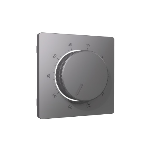 AP6557 Лицевая панель ALFA (Антрацит серый) для терморегулятора теплого пола QUANT