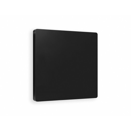 AP8160 Лицевая панель ALFA (Черный матовый) заглушка для суппорта QUANT