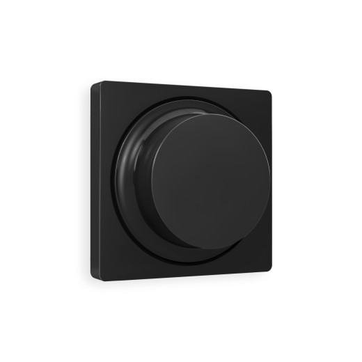 AP8055 Лицевая панель ALFA (Черный матовый) для светорегулятора универсального QUANT