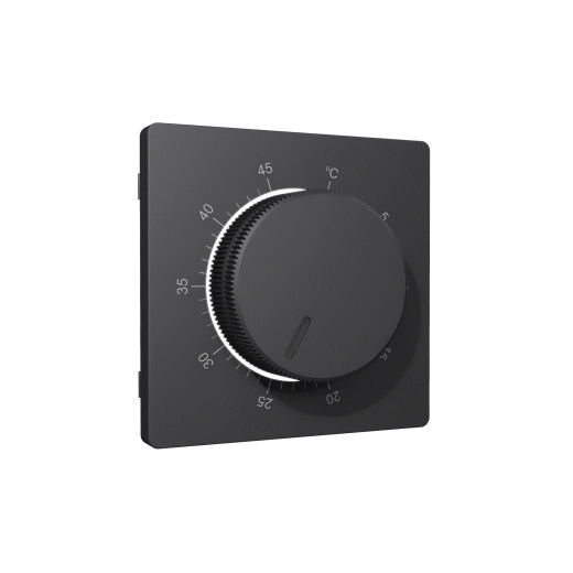 AP9057 Лицевая панель ALFA (Графит мягкое касание) для терморегулятора теплого пола QUANT