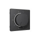 AP9057 Лицевая панель ALFA (Графит мягкое касание) для терморегулятора теплого пола QUANT