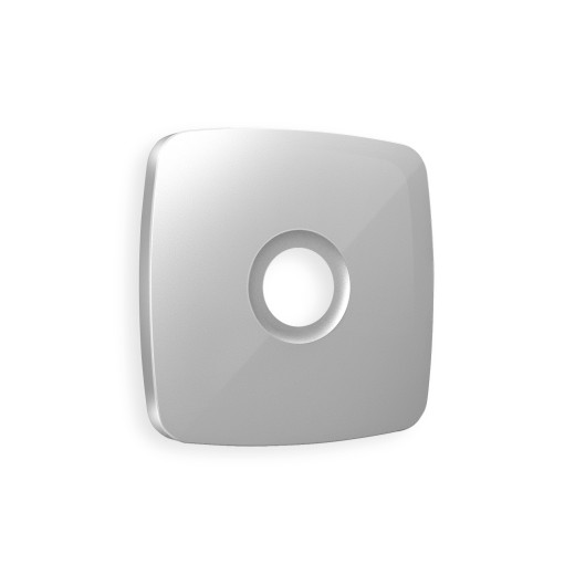 OP4130 Лицевая панель OMEGA (Серебро глянец) для TV розетки QUANT