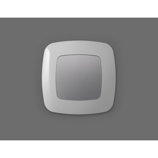 OP5160 Лицевая панель OMEGA (Сталь матовый) заглушка для суппорта QUANT