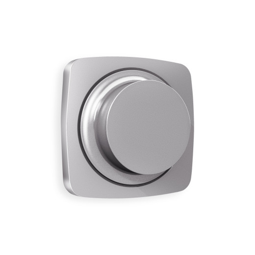 OP5055 Лицевая панель OMEGA (Сталь матовый) для светорегулятора универсального QUANT