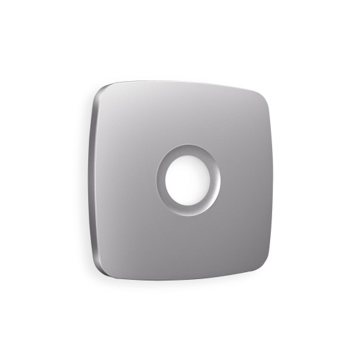 OP5130 Лицевая панель OMEGA (Сталь матовый) для TV розетки QUANT