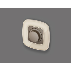 OP6355 Лицевая панель OMEGA (Темная бронза матовый) для светорегулятора универсального QUANT