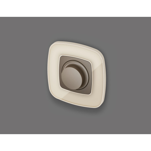 OP6355 Лицевая панель OMEGA (Темная бронза матовый) для светорегулятора универсального QUANT