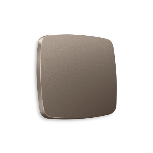 OP6310 Лицевая панель OMEGA (Темная бронза матовый) для 1-кл выключателей QUANT