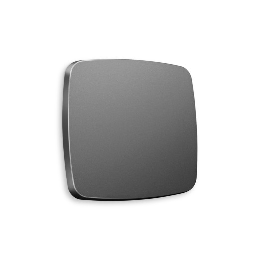 OP6510 Лицевая панель OMEGA (Антрацит серый) для 1-кл выключателей QUANT