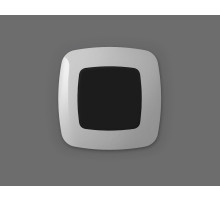 OP8160 Лицевая панель OMEGA (Черный матовый) заглушка для суппорта QUANT