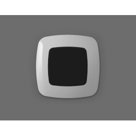 OP8160 Лицевая панель OMEGA (Черный матовый) заглушка для суппорта QUANT