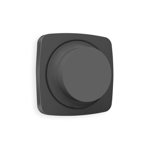 OP9055 Лицевая панель OMEGA (Графит Мякое касание) для светорегулятора универсального QUANT