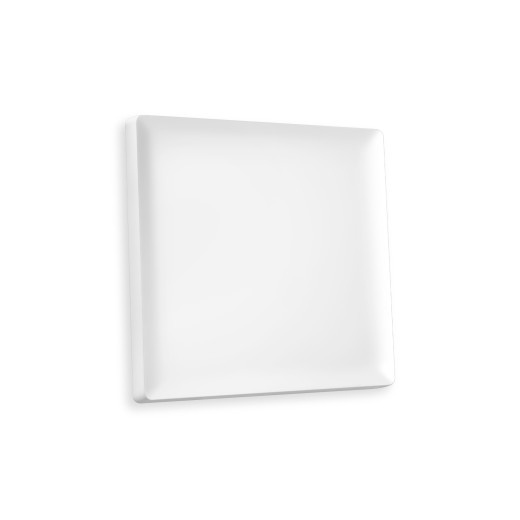 AP1210 Лицевая панель ALFA (Белый матовый) для 1-кл выключателей QUANT