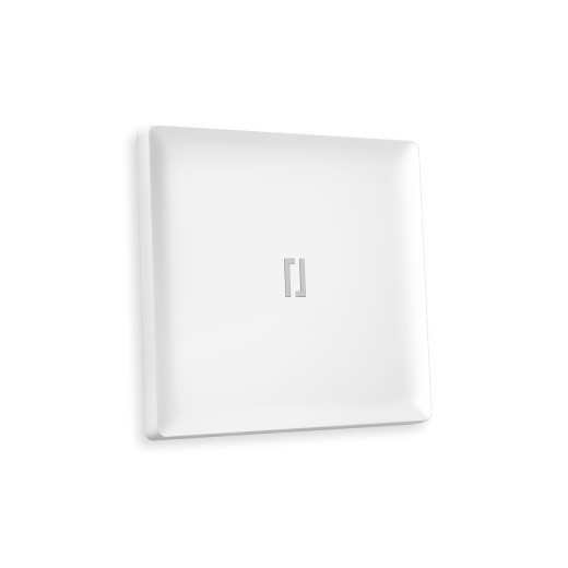 AP1220 Лицевая панель ALFA (Белый матовый) для 1-кл  выключателей с подсветкой QUANT