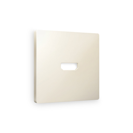 AP3340 Лицевая панель ALFA (Бежевый матовый) для HDMI розетки QUANT