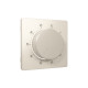 AP3257 Лицевая панель ALFA (Бежевый матовый) для терморегулятора теплого пола QUANT