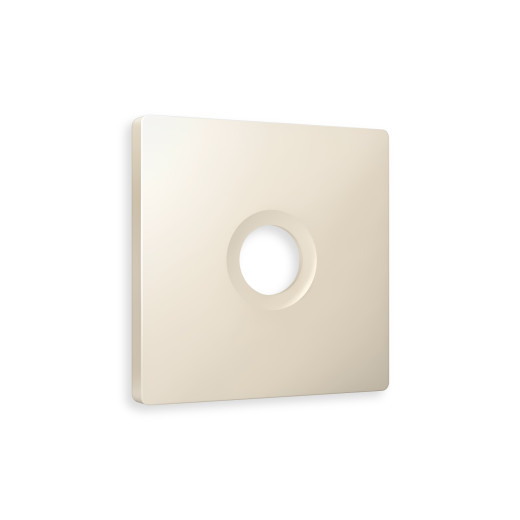 AP3330 Лицевая панель ALFA (Бежевый матовый) для TV розетки QUANT