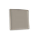 AP3610 Лицевая панель ALFA (Серо-бежевый матовый) для 1-кл выключателей QUANT