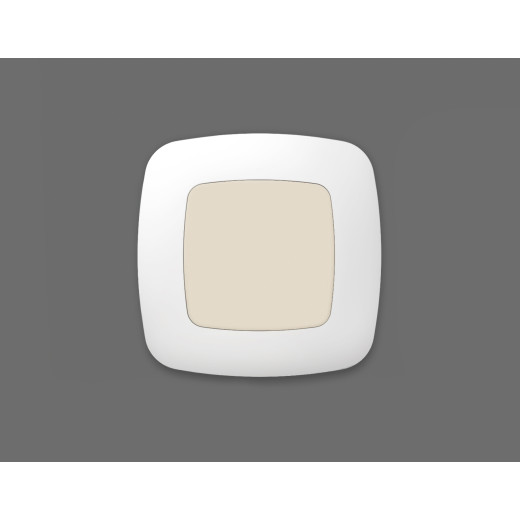 OP3360 Лицевая панель OMEGA (Бежевый матовый) заглушка для суппорта QUANT