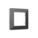 AF110651 Рамка ALFA Line (Антрацит серый) 1-ая
