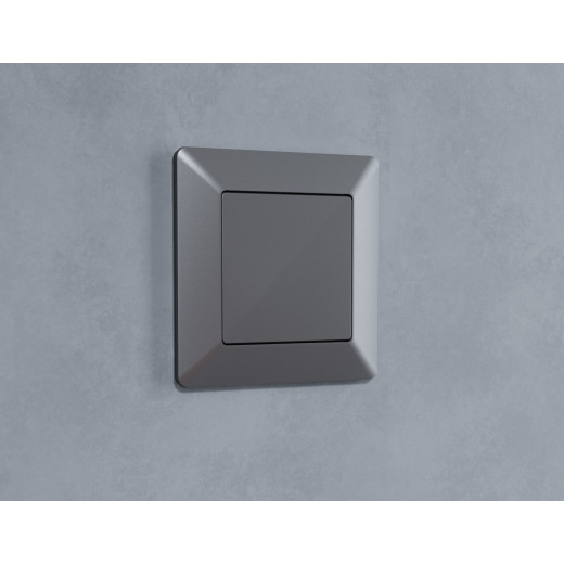 AF110651 Рамка ALFA Line (Антрацит серый) 1-ая