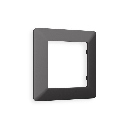 AF110801 Рамка ALFA Line (Графит Мягкое касание) 1-ая