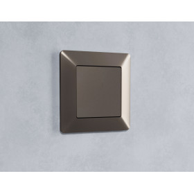 AF110631 Рамка ALFA Line (Темная бронза матовый) 1-ая