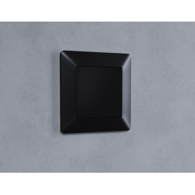 AF110701 Рамка ALFA Line (Черный матовый) 1-ая