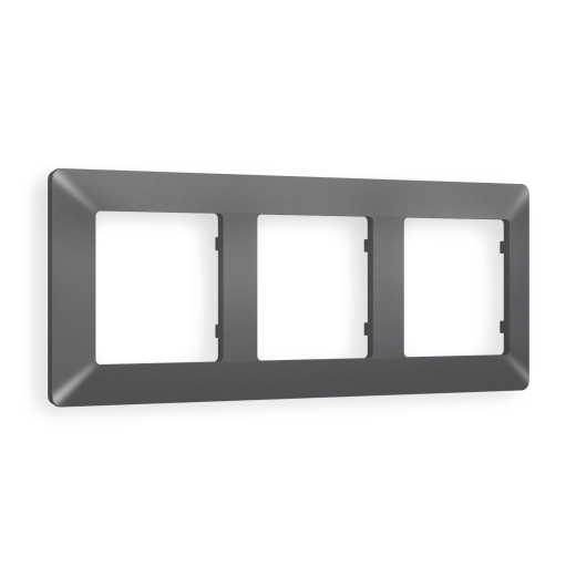 AF110653 Рамка ALFA Line (Антрацит серый) 3-ая