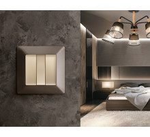 AF110634 Рамка ALFA Line (Темная бронза матовый) 4-ая