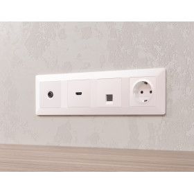 AF110204 Рамка ALFA Line (Жемчуг) 4-ая