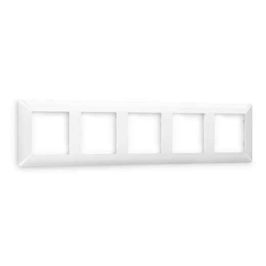 AF110105 Рамка ALFA Line (Белый глянец) 5-ая