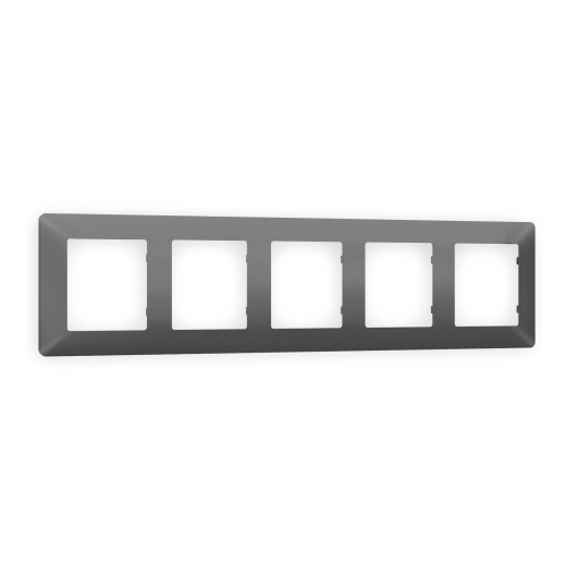 AF110655 Рамка ALFA Line (Антрацит серый) 5-ая