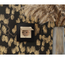 AF220701 Рамка ALFA Techno (Черный матовый) 1-ая