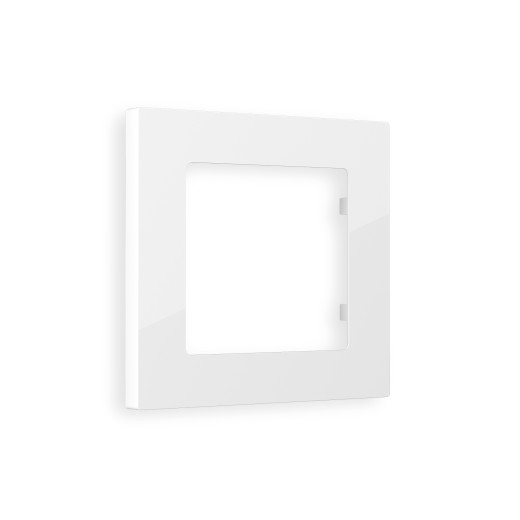 AF220101 Рамка ALFA Techno (Белый глянец) 1-ая