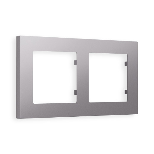 AF220502 Рамка ALFA Techno (Сталь матовый) 2-ая