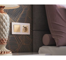 AF220203 Рамка ALFA Techno (Жемчуг) 3-ая