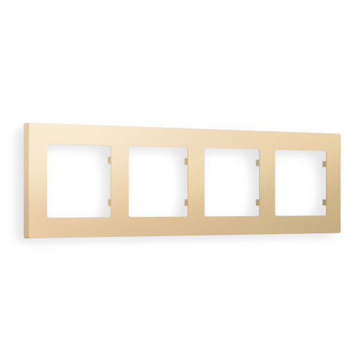 AF220604 Рамка ALFA Techno (Шампань) 4-ая