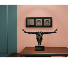 AF220705 Рамка ALFA Techno (Черный матовый) 5-ая