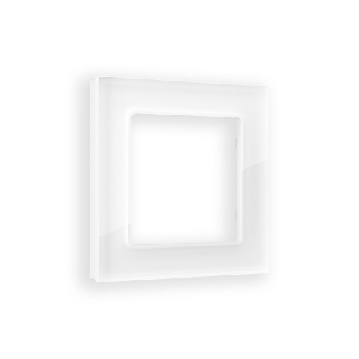 AF330101 Рамка ALFA Platos (Белый Стекло органическое) 1-ая