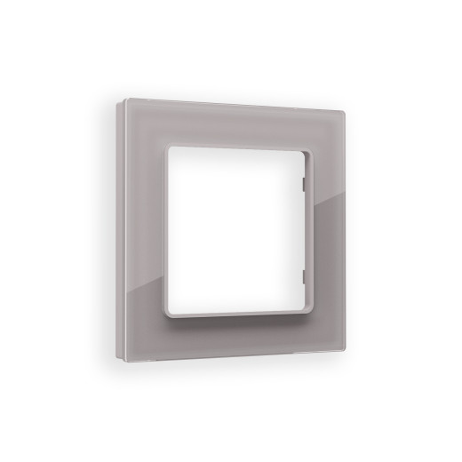 AF330501 Рамка ALFA Platos (Сталь Стекло органическое) 1-ая