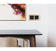 AF330602 Рамка ALFA Platos (Шампань Стекло органическое) 2-ая