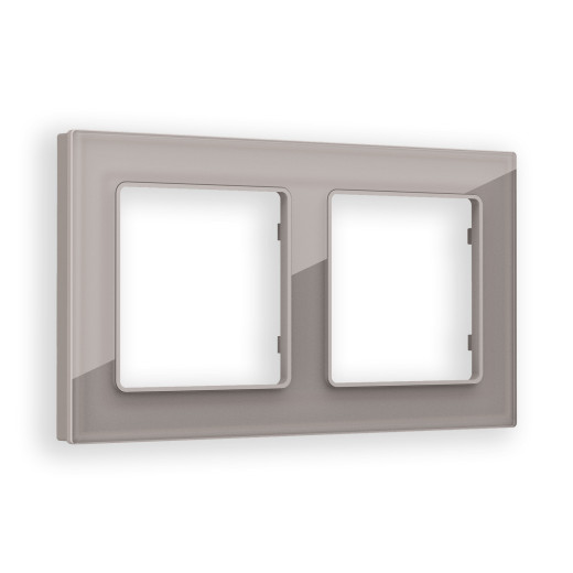 AF330502 Рамка ALFA Platos (Сталь Стекло органическое) 2-ая