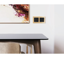 AF330603 Рамка ALFA Platos (Шампань Стекло органическое) 3-ая